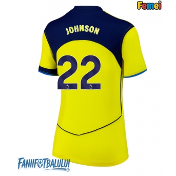Tottenham Hotspur Brennan Johnson #22 Tricou Fotbal Replică 2025-26 Femei Treilea